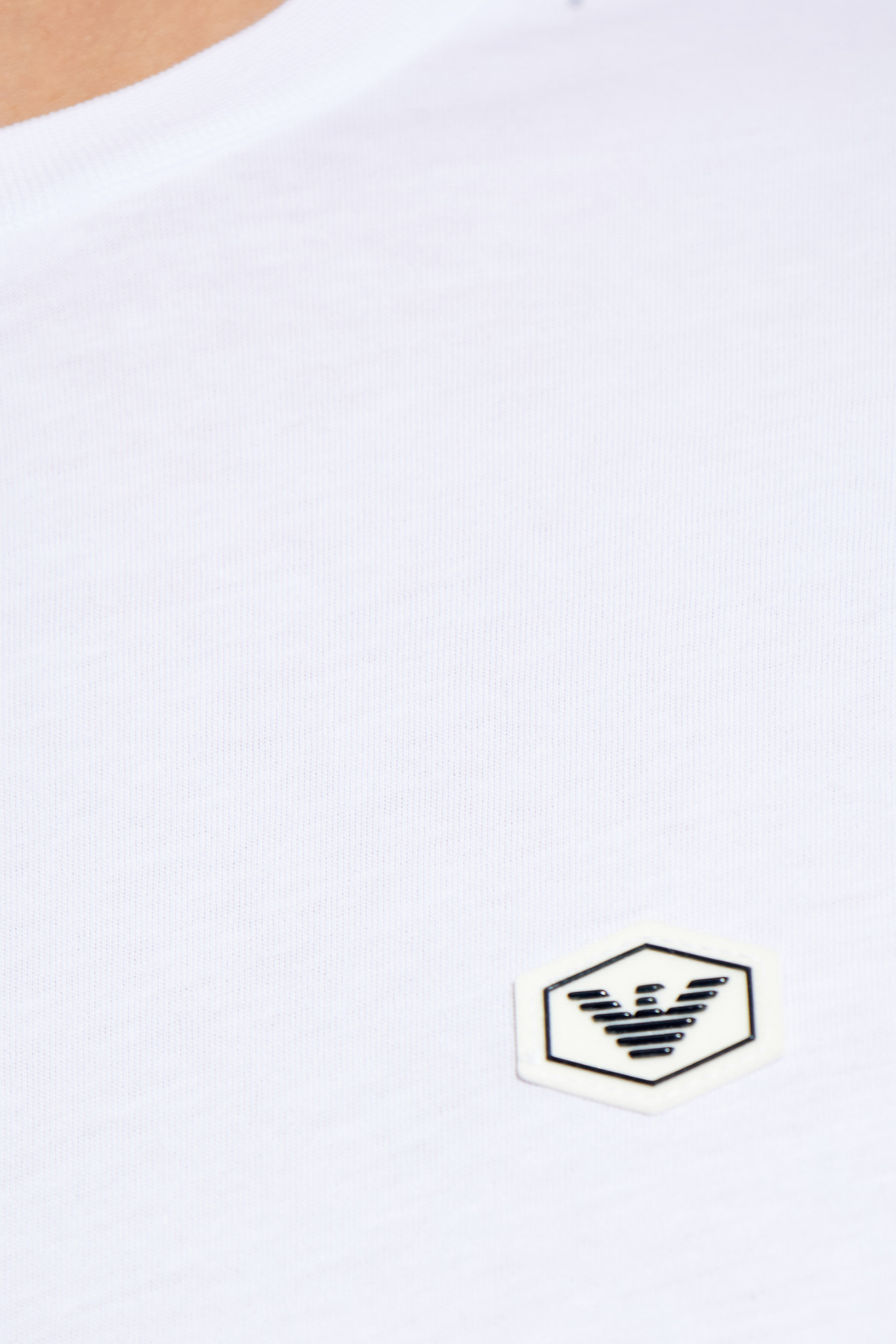 Emporio Armani T-shirt with logo patch | Men's Clothing | Vitkac